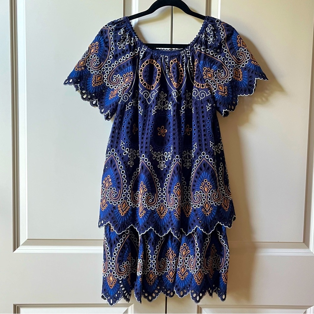 Like New Anthropologie Nori Eyelet Tunic Dress